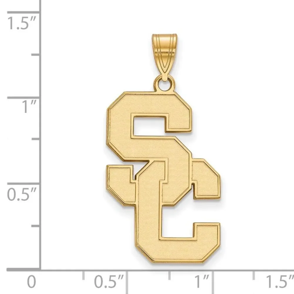 14K Yellow Gold University of Southern California XL Pendant